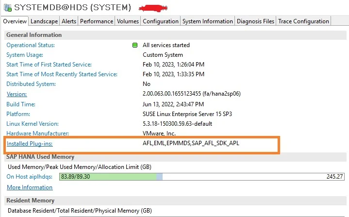 How to Find Installed Plugins in SAP HANA