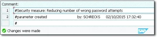 Logging the Processor and Confirming Changes