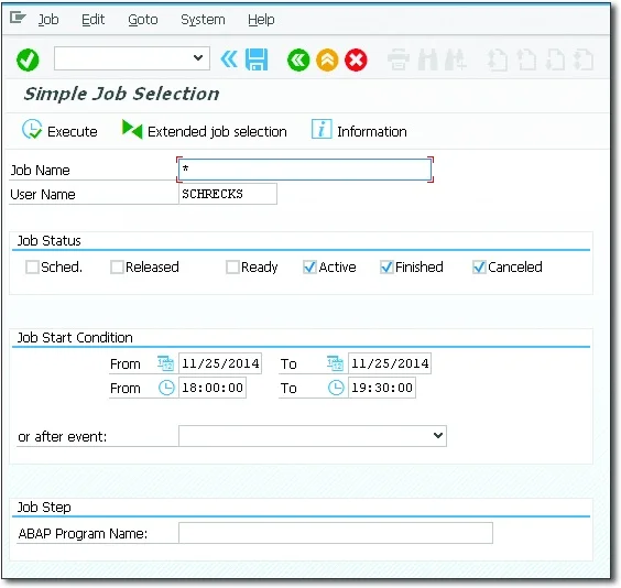 How to monitor background jobs in sap
