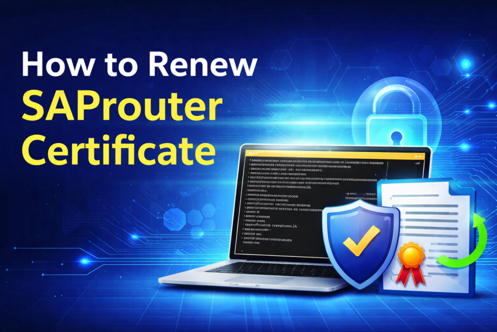SAProuter-certificate