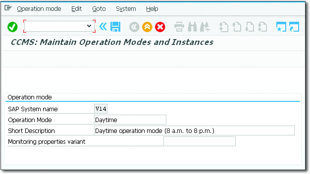 Instances and Operation Modes