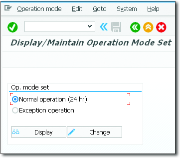 Instances and Operation Modes