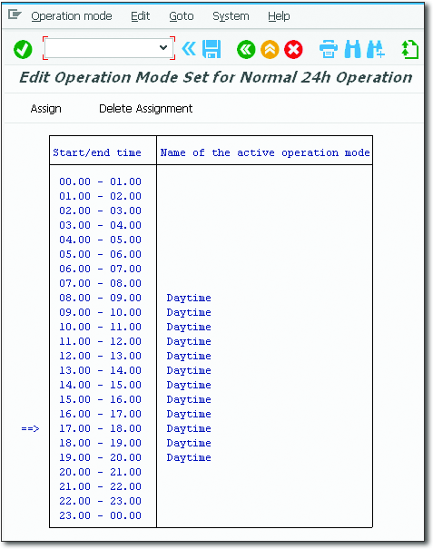 Instances and Operation Modes