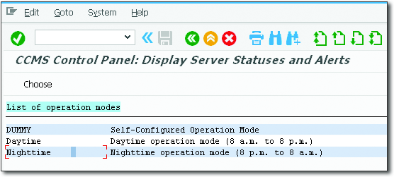 Instances and Operation Modes