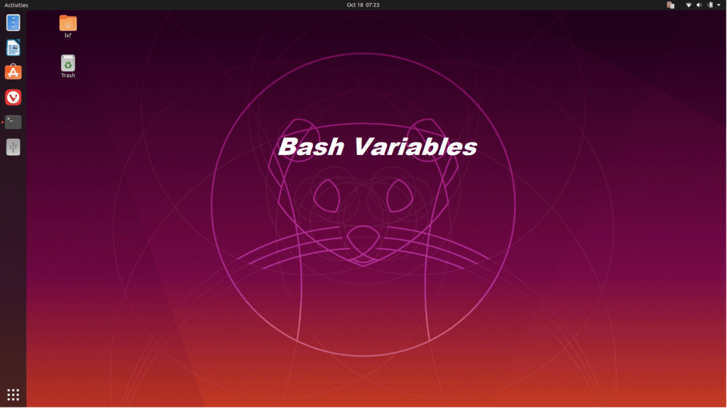 Bash Variables use in Linux