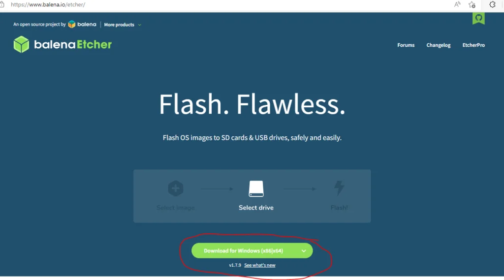 balena bootable usb