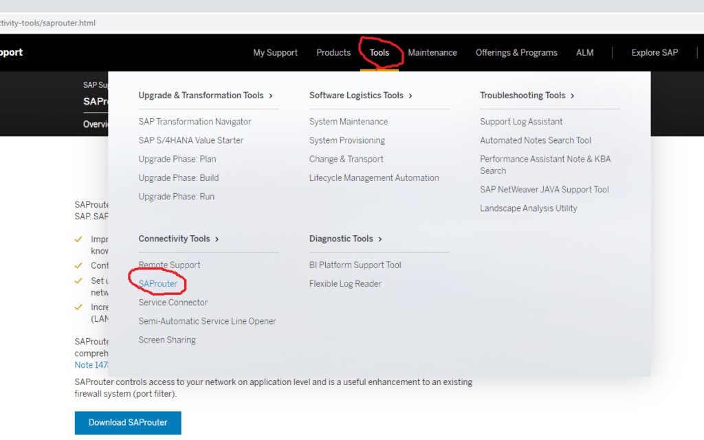 New SAProuter Configuration