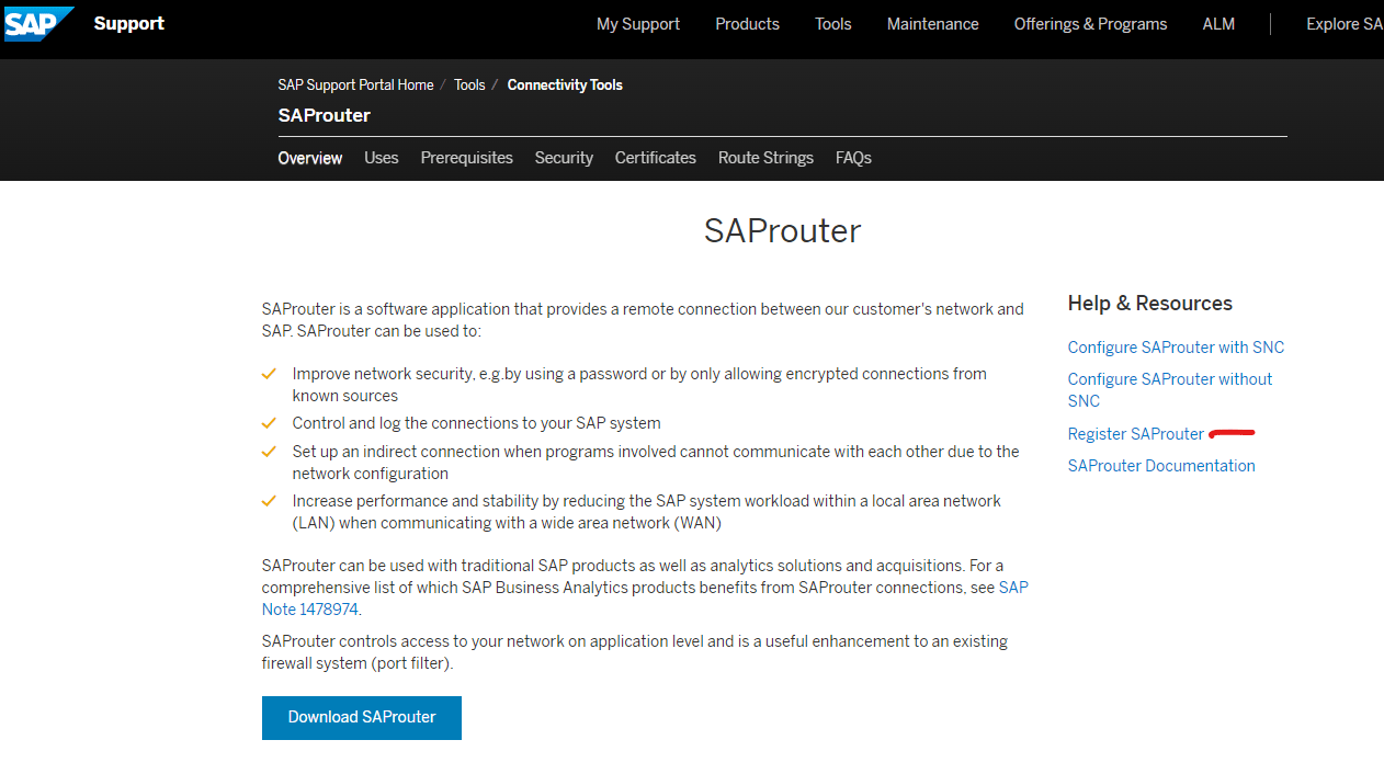 how-to-register-saprouter-installation-and-configuration