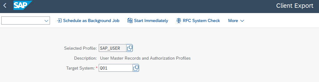 How to refresh HANA QAS