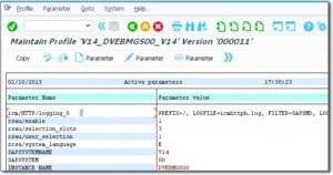 How to Maintain Profile Parameters in SAP System