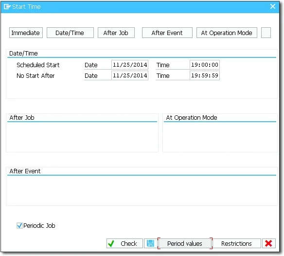 How to create background Job in SAP