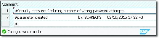 Logging the Processor and Confirming Changes