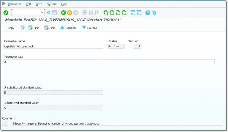 How to Maintain Profile Parameters in SAP System