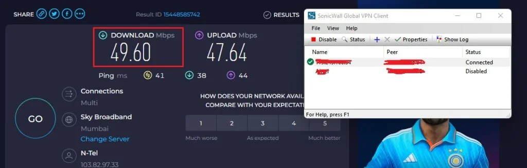 Sonicwall VPN