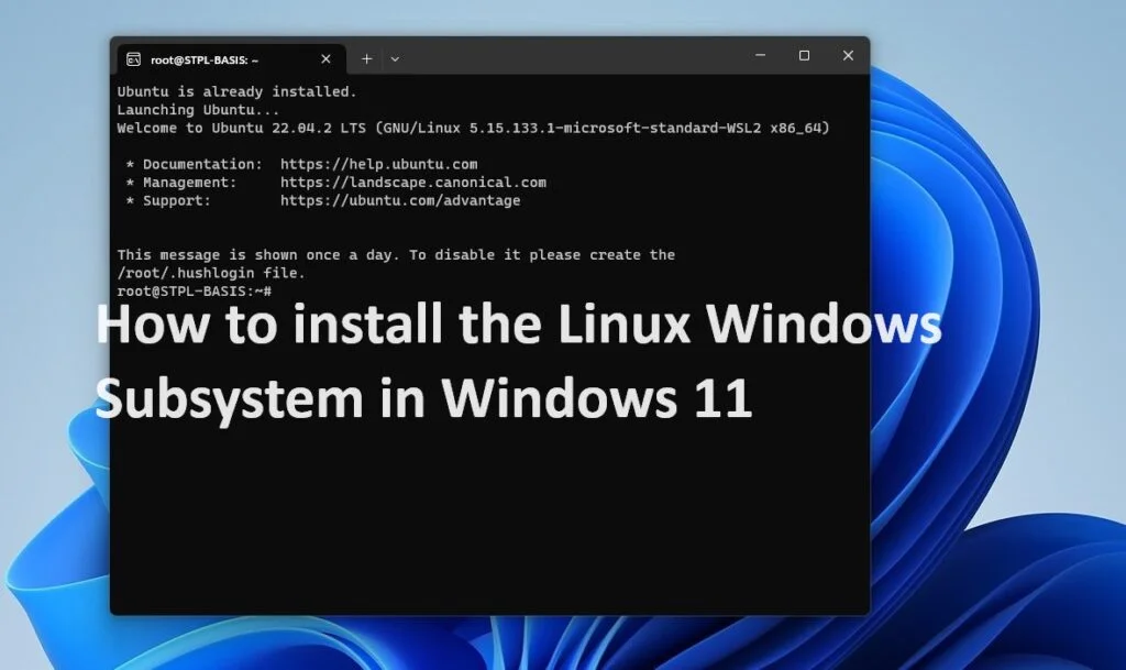 Linux Windows Subsystem