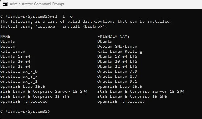 How to install the Linux Windows Subsystem in Windows 11